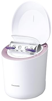 【中古】パナソニック スチーマー ナノケア W温冷エステタイプ ピンク調 EH-SA9A-P