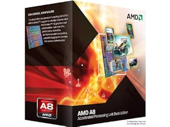 【中古】AMD A8-Series APUs A8-3870 FM1 TDP 100W 3.0GHz×4 キャッシュ4MB RH6550D AD3870WNGXBOX