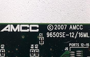 【中古】3ware 9650SE-12ML 内部12ポートSAS RAID RAID0/1/5/6/10/50対応 中古