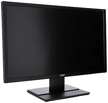 【中古】Acer V246HL bmdp - LED monitor - 24" - 1920 x 1080 Full HD - TN - 250 cd/m2 - 5 ms - DVI, VGA, DisplayPort - speakers - black - DVI, VG