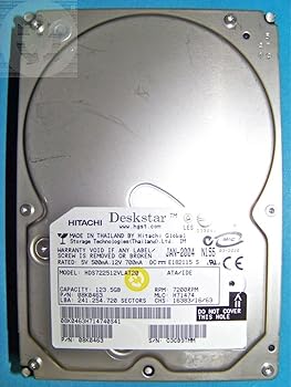 【中古】120GB 内蔵HDD HDS722512VLAT20 7200rpm Ultra ATA100