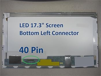 楽天ドリエム楽天市場店【中古】Acer ASPIRE 7551G-7606 Laptop Screen 17.3 LED BOTTOM LEFT WXGA++
