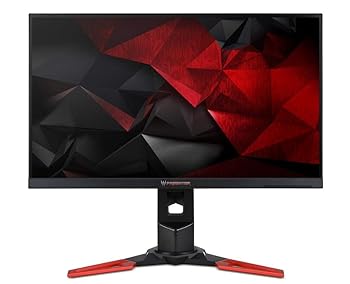 【中古】Acer プレデターXB271HU LEDモニタ 27 2560 X 1440 QHD IPS 350 CD / M2 100000000:1 4 MS HDMI、DisplayPortの スピーカー ブラック