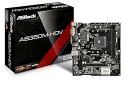 【中古】ASRock AMD B350チップセット搭載 Micro ATX マザーボード AB350M-HDV