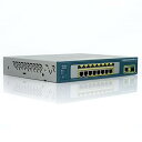 【中古】CISCO Catalyst Express 520-8PC-K9 インテリジェント イーサネット PoE対応 スイッチ WS-CE520-8PC-K9