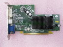 【中古】ATI Radeon X300 SE 128MB DVI VGA TV-Out PCI-E ビデオカード Dell Y8365
