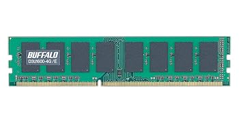 【中古】BUFFALO PC3-12800DDR3-1600対応 240Pin DDR3 SDRAM DIMM デスク用 4GB D3U1600-4G/E
