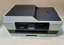 【中古】Brother A3インクジェットFAX複合機 PRIVIO/SuperG3 FAX/ADF/有線&無線LAN/給紙トレイ1段 MFC-J6570CDW