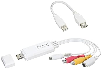 【中古】AVerMedia USBゲームキャプチャー AVT-C039 パソコンでTVゲームを楽しめる 録画・ライブ配信もOK Windows/Mac対応 日本正規代理店品 DV367 AVT-C