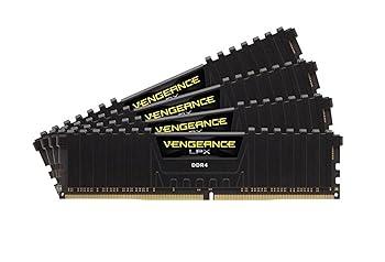 【中古】CORSAIR DDR4 メモリモジュール VENGEANCE LPX シリーズ 16GB×4枚キット CMK64GX4M4A2400C14