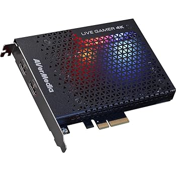 【中古】AVERMEDIA AVerMedia Live Gamer 4K GC573 4Kパススルー対応 PCIe接続 ゲームキャプチャーボード DV490