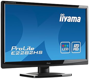 【中古】iiyama モニター ディスプレイ E2282HS-GB1 21.5インチ/フルHD/TN/HDMI,D-sub,DVI-D/3年