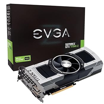 【中古】EVGA GeForce GTX TITAN Z 12GB GAMING, Fastest NVIDIA GPU Graphics Card 12G-P4-3990-KR 並行輸入品