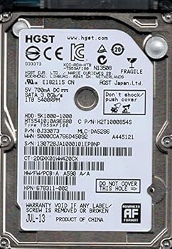 【中古】hts541010 a9e680 P/N : 0j33073 MLC : da5286 HGST 1tb 【中古】hts541010 a9e680 P/N : 0j33073 MLC : da5286 HGST 1tb