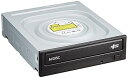 【中古】HLDS S-ATA 内蔵スーパーマルチドライブ ブラックベゼル バルク ソフト付 GH24NSD1 BL BLH(2)