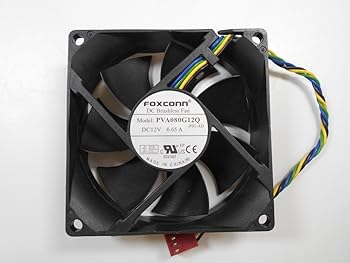 【中古】Foxconn PVA080G12Q 12V 0.65A 80mm 8025 4ピン PWM 油圧シールベアリング ビッグエアフローCPU冷却ファン 【中古】Foxconn PVA080G12Q 12V 0.65A 80mm 8025 4ピン PWM 油圧シールベアリング ビッグエアフローCPU冷却ファン