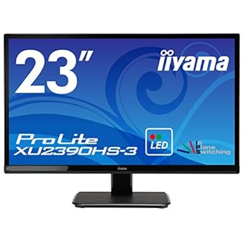 【中古】iiyama モニター ディスプレイ XU2390HS-B3 23インチ/フルHD/AH-IPS/HDMI,D-sub,DVI-D/3年 【中古】iiyama モニター ディスプレイ XU2390HS-B3 23インチ/フルHD/AH-IPS/HDMI,D-sub,DVI-D/3年