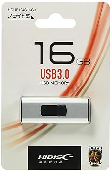 【中古】HIDISC USB3.0対応 フラッシュメモリー 16GB HDUF124S16G3