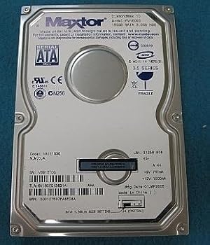 【中古】Maxtor Diamond Max10 3.5インチ内蔵型HDD 160GB/S-ATA 6V160E0