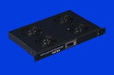 【中古】Rising Rack Mount デジタルサーバー ファン冷却システム 4ファン1U