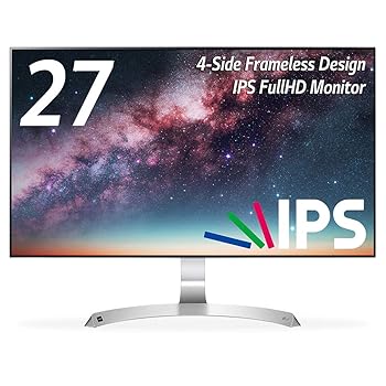 【中古】LG モニター ディスプレイ 27MP89HM-S 27インチ/フルHD/IPS非光沢/4辺フレームレス/HDMI×2・D-Sub×1/スピーカー/ブルーライト低減 【中古】LG モニター ディスプレイ 27MP89HM-S 27インチ/フルHD/IPS非光沢/4辺フレームレス/HDMI×2・D-Sub×1/スピーカー/ブルーライト低減