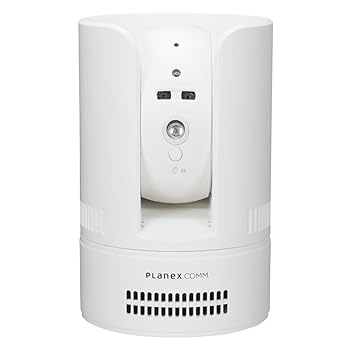 【中古】Planex 防犯カメラ カメラ一発! Wi-Fi/有線LAN対応 首振りモデル CS-W72FHD
