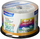 【中古】Verbatim バーベイタム 1回録画用 ブルーレイディスク BD-R DL 50GB 50枚 ホワイトプリンタブル 片面2層 1-4倍速 VBR260YP50V1