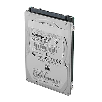 【中古】Toshiba MK1665GSX 160GB 2.5インチ SATA 3.0Gb/s ノートブックハードドライブ