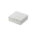 【中古】エレコム スイッチングハブ 5ポート 10/100Mbps マグネット AC電源 EHC-F05PA-JW