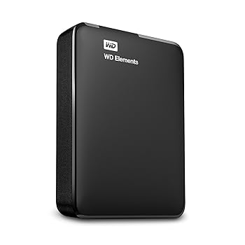 【中古】WD HDD ポータブルハードディスク 3TB WD Elements Portable WDBU6Y0030BBK-EESN USB3.0/3年