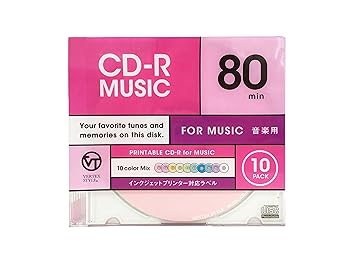 【中古】VERTEX ヴァーテックス CD-R 音楽用 1回記録用 10CDRA.CMIX.80VXCA 80分 10色カラーMIXディスク 【中古】VERTEX ヴァーテックス CD-R 音楽用 1回記録用 10CDRA.CMIX.80VXCA 80分 10色カラーMIXディスク