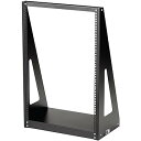【中古】StarTech.com 2ポスト オープンフレーム型サーバーラック重量型 16U 総耐荷重160kg 2POSTRACK16