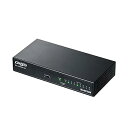 【中古】エレコム スイッチングハブ ギガビット 8ポート 金属筐体 マグネット付 電源内蔵 ブラック EHC-G08MN2-HJB