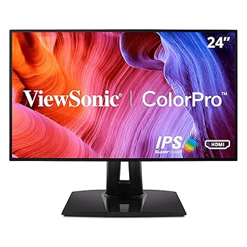 【中古】Viewsonic VP Series VP2458 computer monitor 60.5 cm 23.8" Full HD LED Flat Black