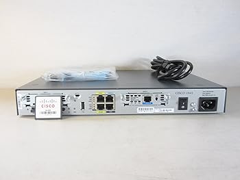【中古】CISCO Cisco 1841 サービス統合型ルータ セキュリティ/T1モジュール バンドル CISCO1841-T1SEC/K9