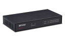 【中古】BUFFALO Giga対応 スイッチングHub ブラック LSW4-GT-8NS/BK