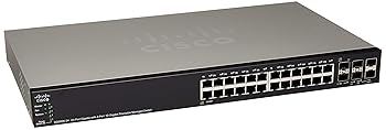 【中古】Cisco SG500X-24-K9-NA Small Business SG500X-24 - switch - 24 ports - managed