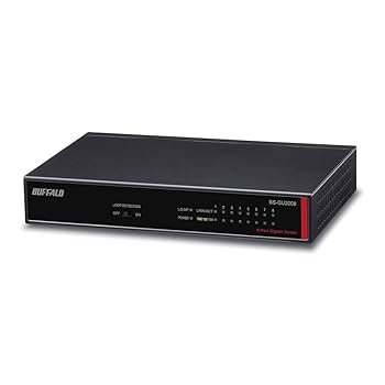 【中古】BUFFALO レイヤー2 Giga アンマネージスイッチ 8ポートモデル BS-GU2008 【中古】BUFFALO レイヤー2 Giga アンマネージスイッチ 8ポートモデル BS-GU2008