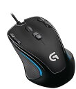 【中古】USB ゲーミングマウス ブラック ロジクール G300s プログラム可能ボタン 左右対称