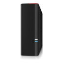 【中古】BUFFALO DRAMキャッシュ搭載 USB3.0用 外付けHDD冷却ファン搭載 4TB HD-GD4.0U3D(2)