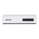 【中古】バッファロー BUFFALO 10/100Mbps対応 金属筺体 電源内蔵 5ポート ホワイト スイッチングハブ LSW4-TX-5NS/WHD(2)