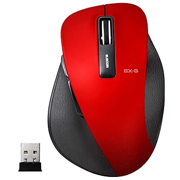 【中古】エレコム マウス ワイヤレス レシーバー Mサイズ 5ボタン 戻る・進むボタン搭載 BlueLED 握りの極み レッド M-XGM10DBRD 【中古】エレコム マウス ワイヤレス レシーバー Mサイズ 5ボタン 戻る・進むボタン搭載 BlueLED 握りの極み レッド M-XGM10DBRD