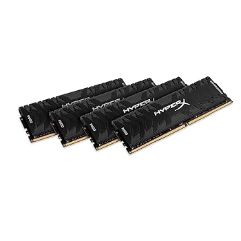【中古】キングストン Kingston デスクトップPC用メモリ DDR4-2666 16GBx4枚 HyperX Predator CL13 1.35V HX426C13PB3K4/64