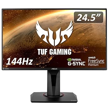 【中古】ASUS TUF Gaming ゲーミングモニター VG259Q 24.5インチ フルHD IPS 144Hz 1ms HDMI×2 ポートDP Adaptive-sync ELMB 【中古】ASUS TUF Gaming ゲーミングモニター VG259Q 24.5インチ フルHD IPS 144Hz 1ms HDMI×2 ポートDP Adaptive-sync ELMB