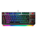 【中古】ASUS USB ゲーミングキーボード X802 STRIX SCOPE TKL/SV/JP FPS向け クイックトグルスイッチ 銀軸(2)