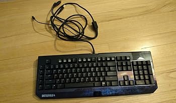 【中古】Razer バトル フィールド 4 BlackWidow 究極機械 PC ゲーミング キーボード