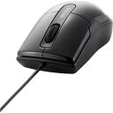 【中古】バッファローサプライ 有線BlueLEDマウス 静音/3ボタン Mサイズ ブラック BSMBU26SMBK ds-1707342(2)