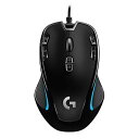 【中古】Logicool G ロジクール G USB ゲーミングマウス 有線 G300Sr 左右対称 軽量 プログラムボタン9個 高精度dpi 国内正規品 限定壁紙ダウンロード