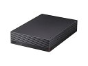 【中古】バッファロー HD-NRLD4.0U3-BA 4TB 外付けハードディスクドライブ スタンダードモデル ブラック