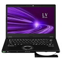 【中古】パナソニック CF-LV9KDNQR Let`s note LV9 店頭Core i7-10710U/SSD512GB/BD/W10Pro64/14FullHD/ブラック/OFHB2019(2)